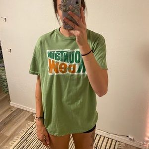 Mountain Dew graphic t shirt